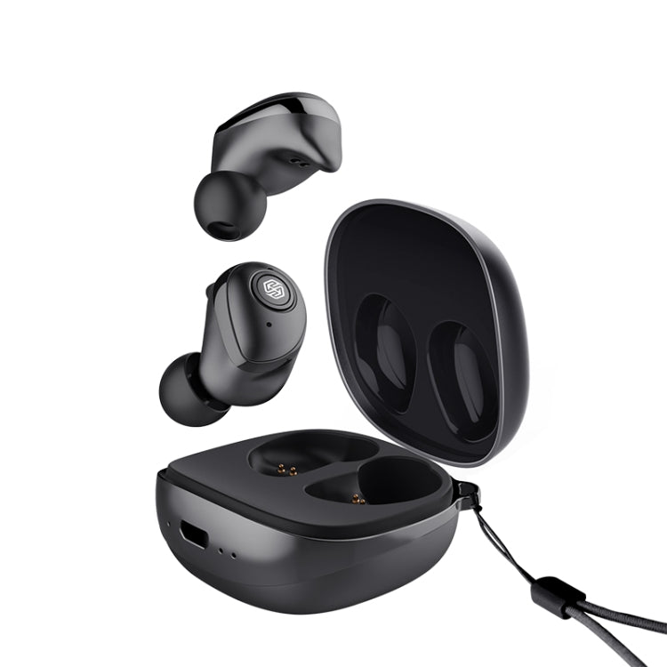 NILLKIN Bluetooth 5.0 Go TWS Waterproof Sport Wireless Bluetooth Earphones(Black)