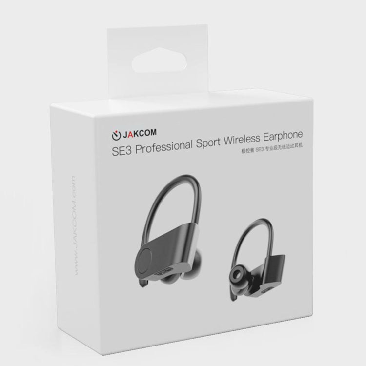 JAKCOM SE3 TWS IPX4 Waterproof Bluetooth 4.2 Wireless Sports Bluetooth Earphone, Support Voice Assistant & Hands-free Calling