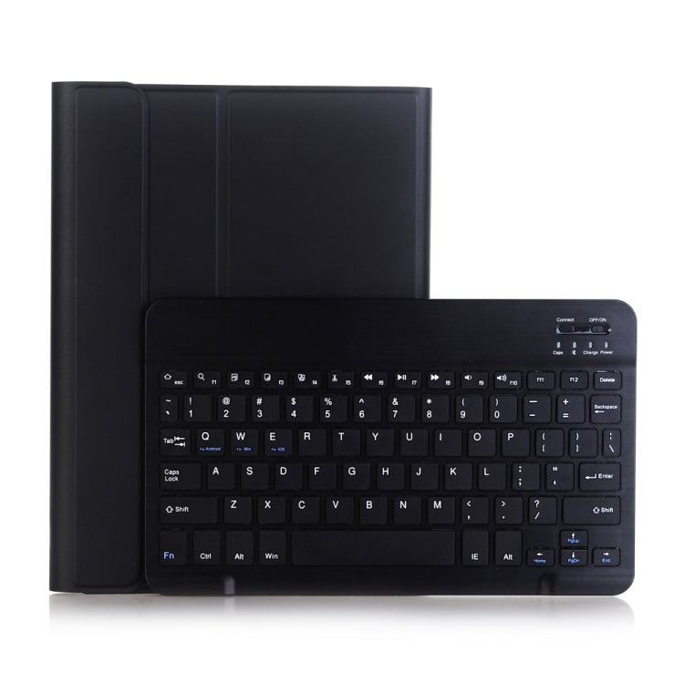 A102 For iPad 10.2 inch Ultra-thin Detachable Bluetooth Keyboard Leather Tablet Case with Stand Function