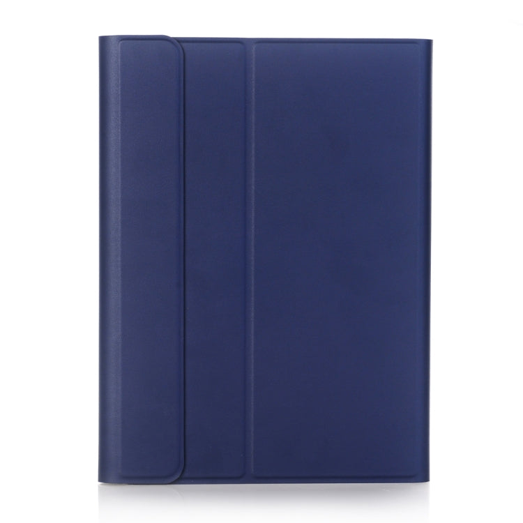 A102 For iPad 10.2 inch Ultra-thin Detachable Bluetooth Keyboard Leather Tablet Case with Stand Function