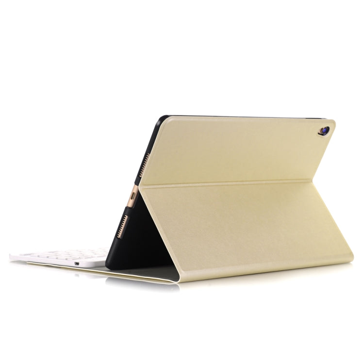 A102 For iPad 10.2 inch Ultra-thin Detachable Bluetooth Keyboard Leather Tablet Case with Stand Function