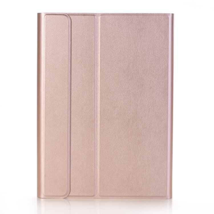 A102 For iPad 10.2 inch Ultra-thin Detachable Bluetooth Keyboard Leather Tablet Case with Stand Function