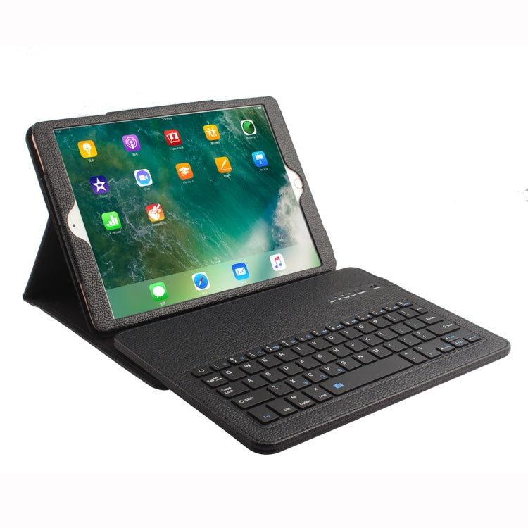 IP09 For iPad 10.2 inch Litchi Texture Detachable ABS Bluetooth Keyboard Leather Tablet Case with Stand Function
