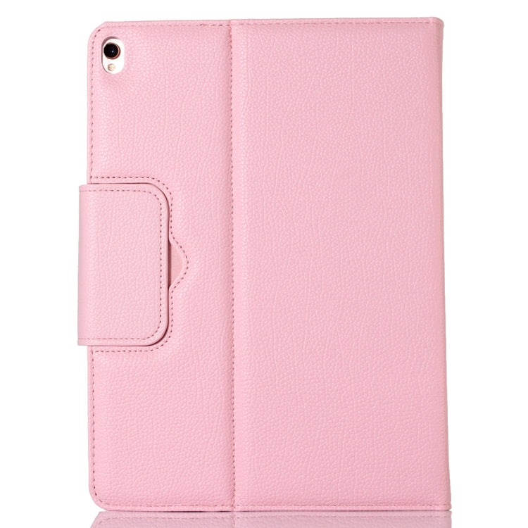 IP09 For iPad 10.2 inch Litchi Texture Detachable ABS Bluetooth Keyboard Leather Tablet Case with Stand Function