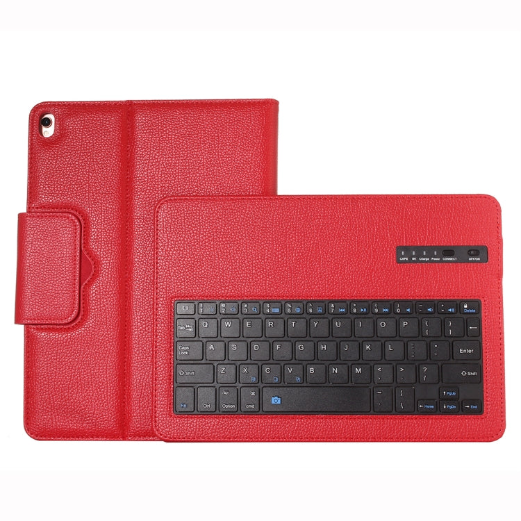 IP09 For iPad 10.2 inch Litchi Texture Detachable ABS Bluetooth Keyboard Leather Tablet Case with Stand Function