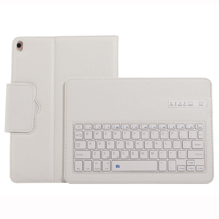 IP09 For iPad 10.2 inch Litchi Texture Detachable ABS Bluetooth Keyboard Leather Tablet Case with Stand Function