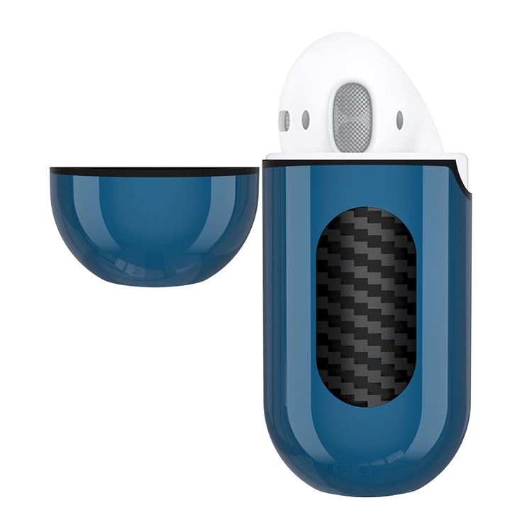 Silicone + PC Earphones Shockproof Protective Case for Apple AirPods 1 / 2