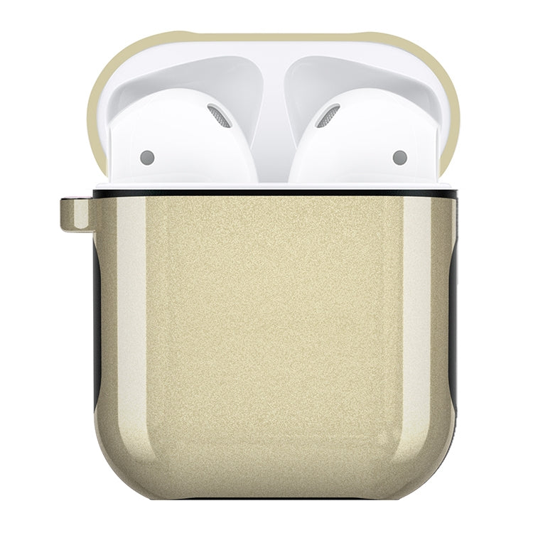 Silicone + PC Earphones Shockproof Protective Case for Apple AirPods 1 / 2