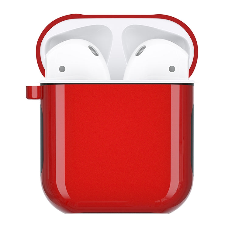 Silicone + PC Earphones Shockproof Protective Case for Apple AirPods 1 / 2