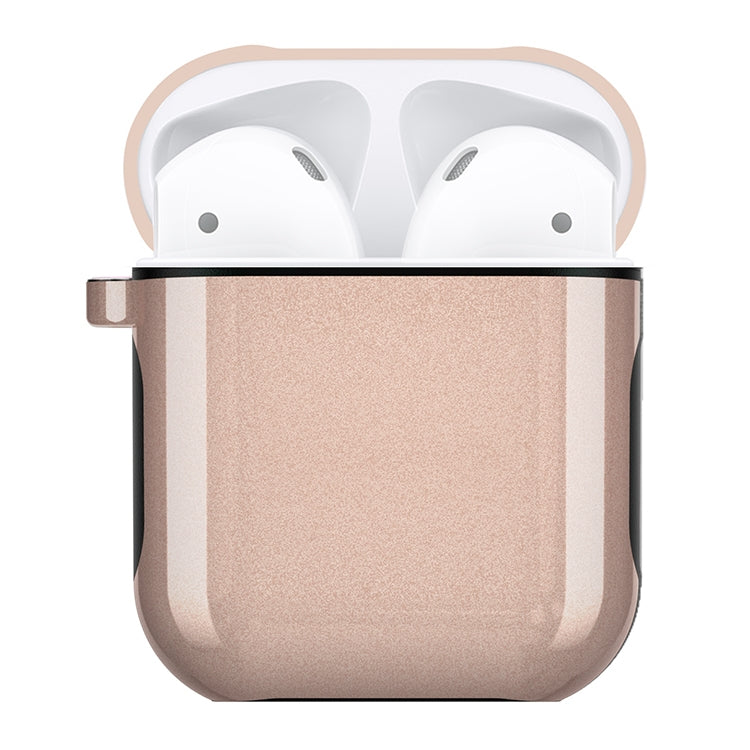 Silicone + PC Earphones Shockproof Protective Case for Apple AirPods 1 / 2