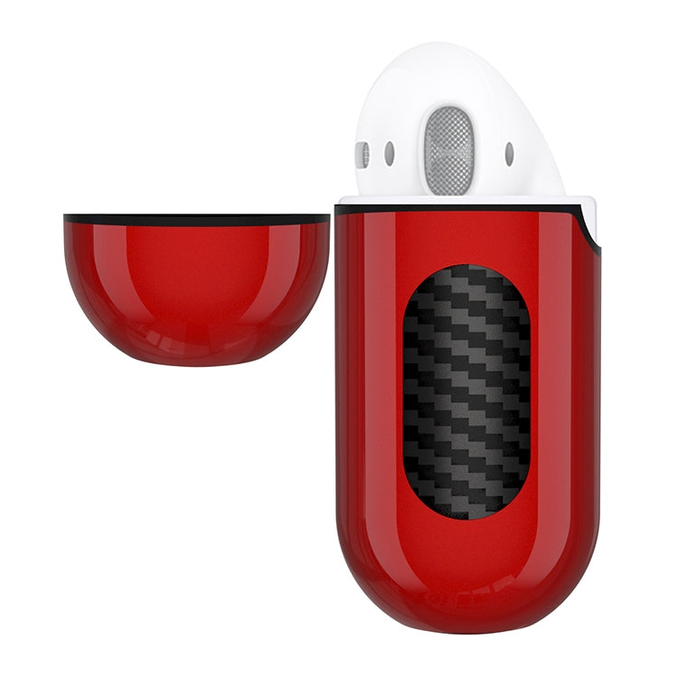Silicone + PC Earphones Shockproof Protective Case for Apple AirPods 1 / 2