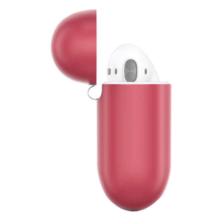 Frosted TPU Earphones Shockproof Protective Case for Apple AirPods 1 / 2