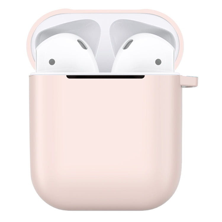 Frosted TPU Earphones Shockproof Protective Case for Apple AirPods 1 / 2