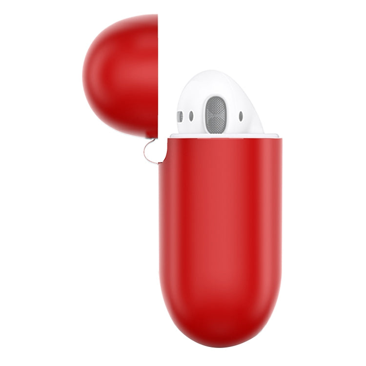 Frosted TPU Earphones Shockproof Protective Case for Apple AirPods 1 / 2