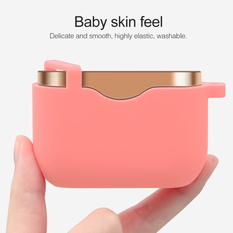 For Sony WF-1000XM3 Anti-lost Liquid Silicone Bluetooth Earphone Protective Case with Dust Plug