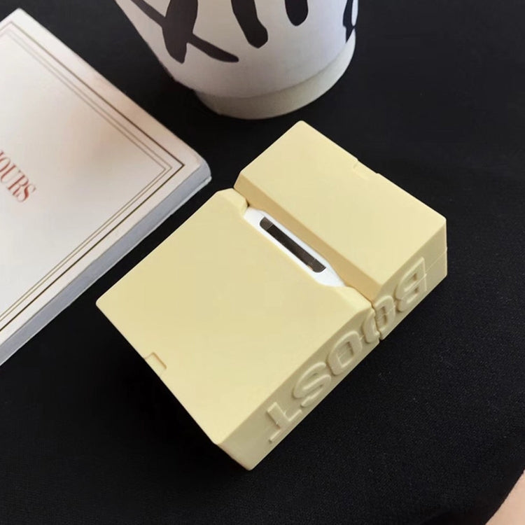Wireless Earphones 350 Shoe Box Shape Silicone Protective Case for Apple AirPods 1 / 2