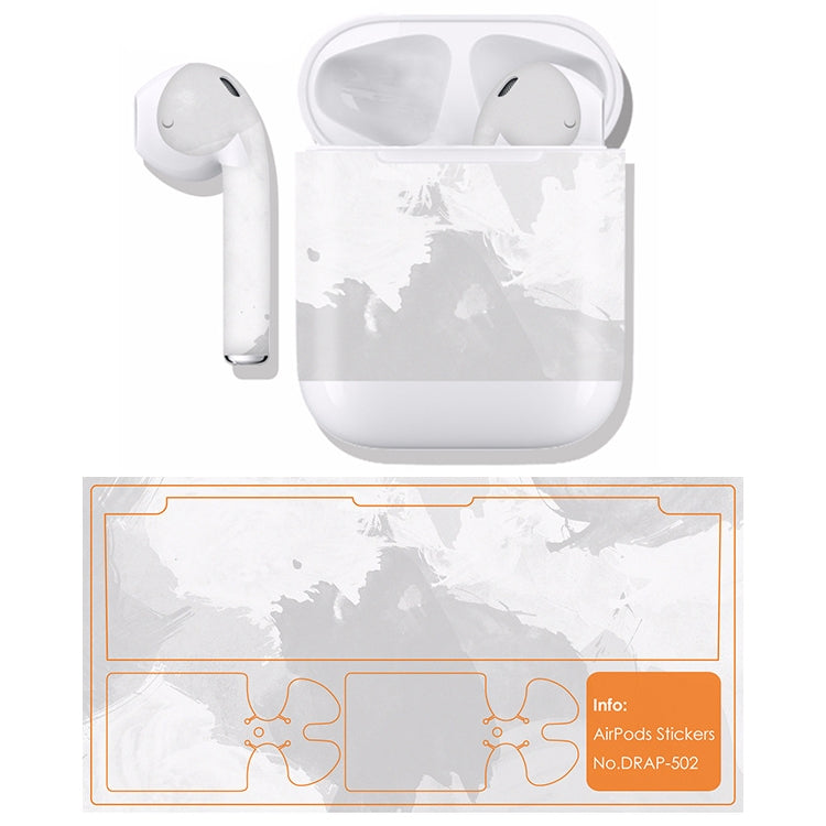 DRAP-502 Airpods Earphones Full Coverage Sticker Earphone Box Anti-lost Protective Film