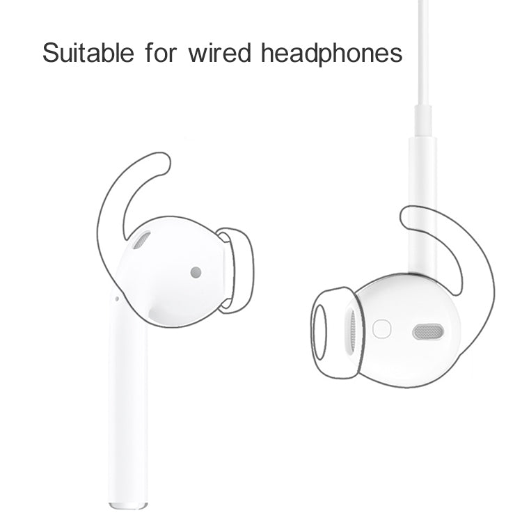 3 Pairs Wireless Earphones Denoise Silicone Earplug Protective Case for Apple AirPods 1 / 2