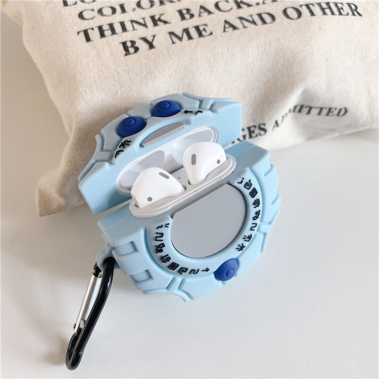 Wireless Earphones Shockproof Digital Monster Silicone Protective Case for Apple AirPods 1 / 2