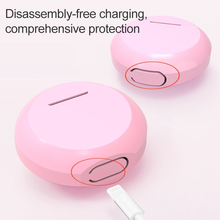 Wireless Earphones Shockproof Flat Bottom Silicone Protective Case for Apple AirPods 1 / 2