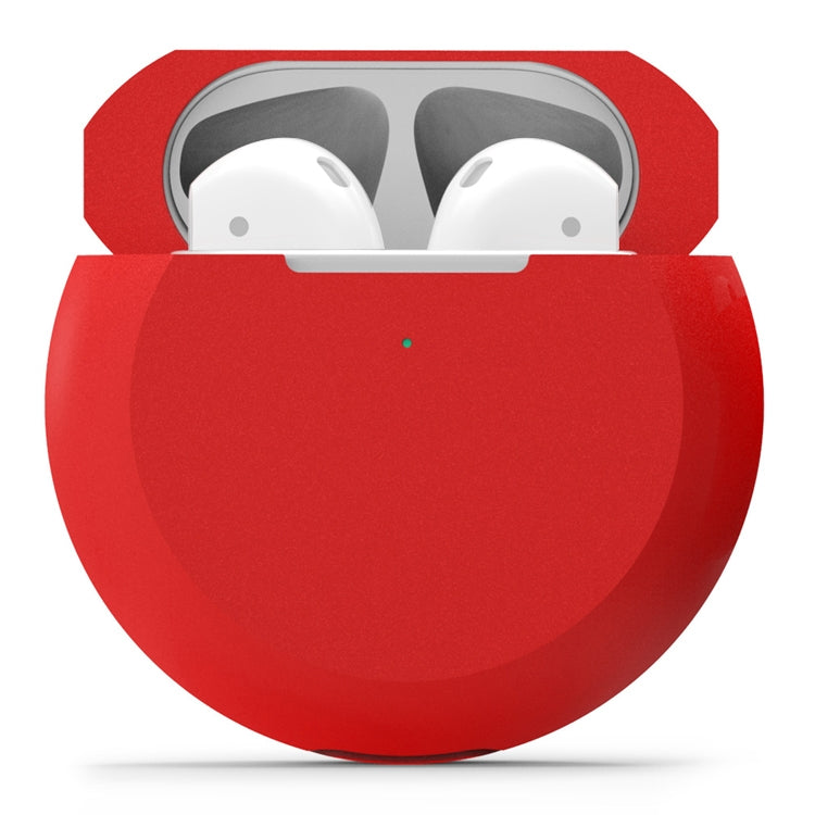 Wireless Earphones Shockproof Round Bottom Silicone Protective Case for Apple AirPods 1 / 2