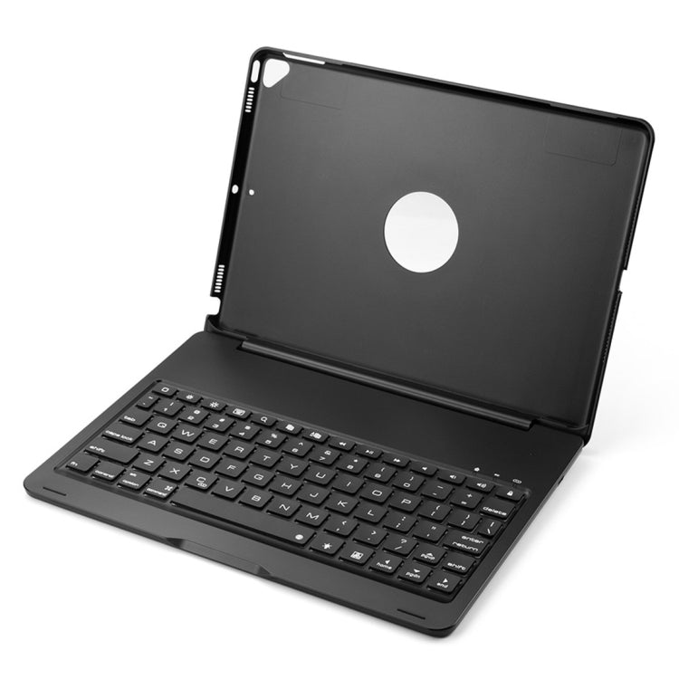 F102 For iPad 10.2 inch Wireless Bluetooth Keyboard Leather Tablet Case with Backlight