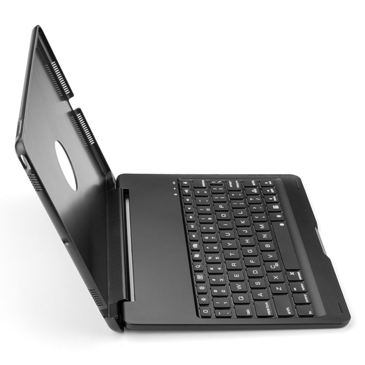 F102 For iPad 10.2 inch Wireless Bluetooth Keyboard Leather Tablet Case with Backlight