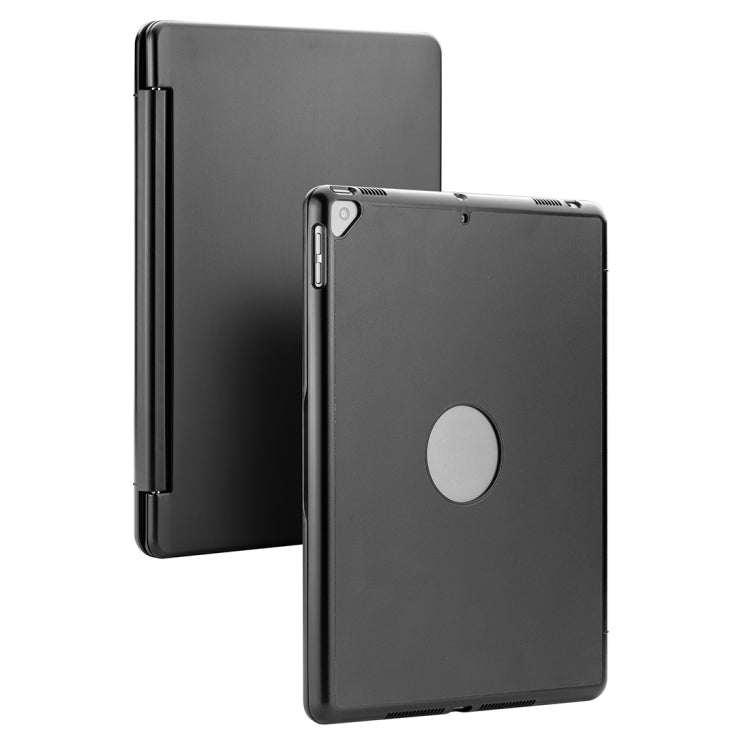 F102 For iPad 10.2 inch Wireless Bluetooth Keyboard Leather Tablet Case with Backlight