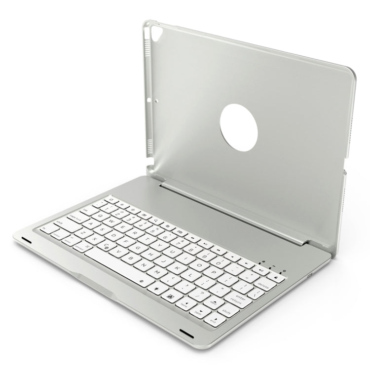 F102 For iPad 10.2 inch Wireless Bluetooth Keyboard Leather Tablet Case with Backlight