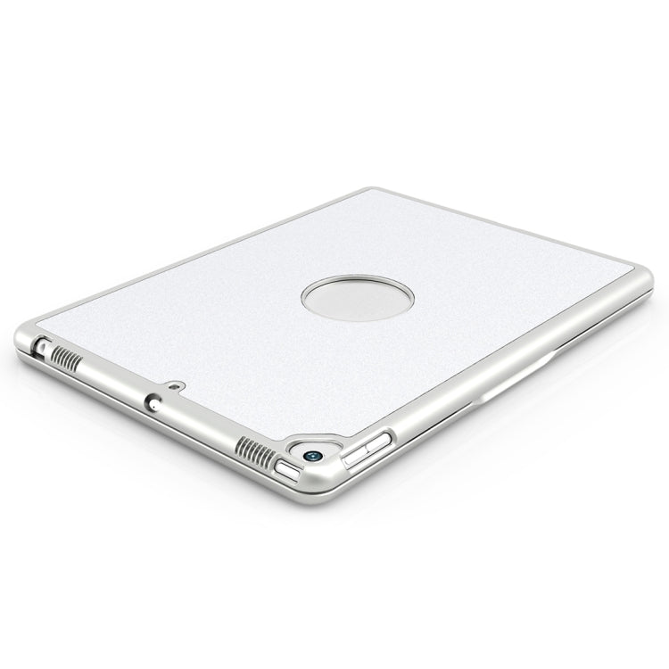 F102 For iPad 10.2 inch Wireless Bluetooth Keyboard Leather Tablet Case with Backlight