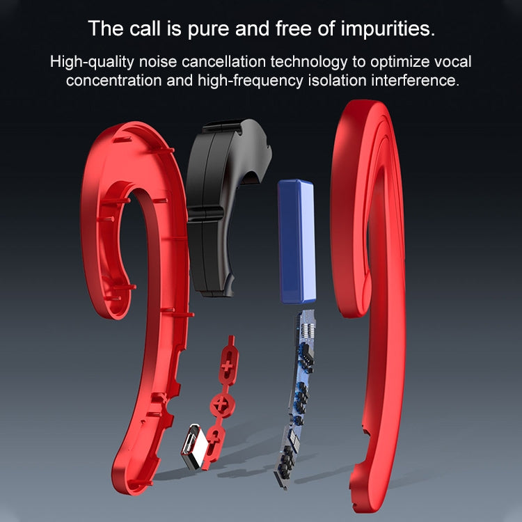 Q9 Ear Bone Type Wireless Bluetooth Sports Stereo Earphone