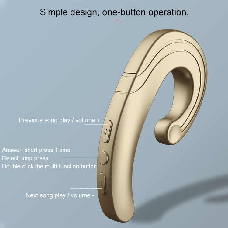 Q9 Ear Bone Type Wireless Bluetooth Sports Stereo Earphone