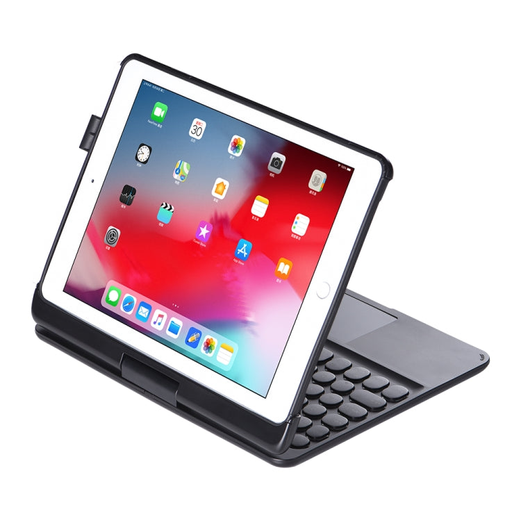 Q5 For iPad 2017 & 2018 / Pro 9.7 / Air 2 / Air Rotating Colorful Glowing Plastic Dot Bluetooth Keyboard