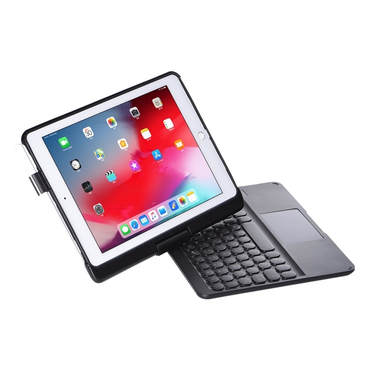 Q5 For iPad 2017 & 2018 / Pro 9.7 / Air 2 / Air Rotating Colorful Glowing Plastic Dot Bluetooth Keyboard