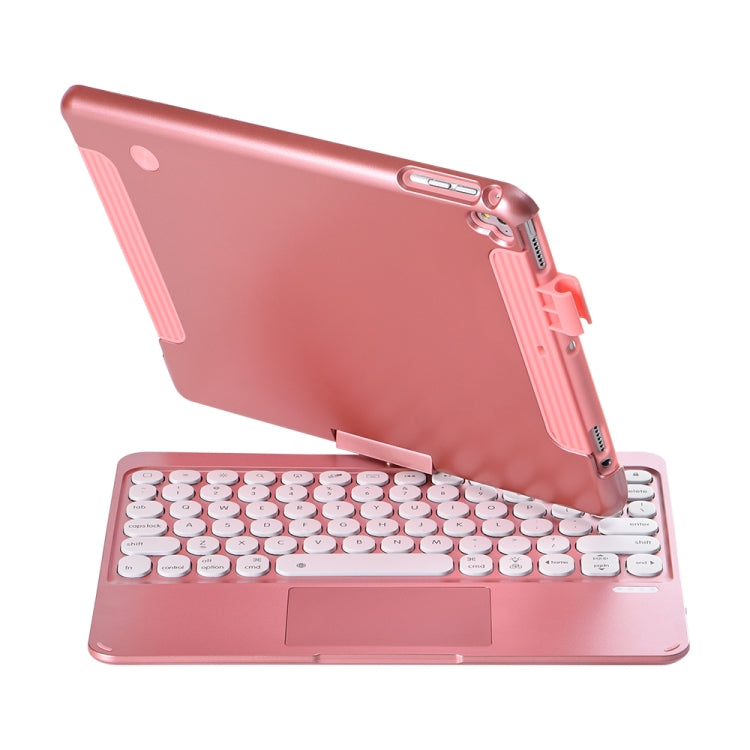 Q5 For iPad 2017 & 2018 / Pro 9.7 / Air 2 / Air Rotating Colorful Glowing Plastic Dot Bluetooth Keyboard