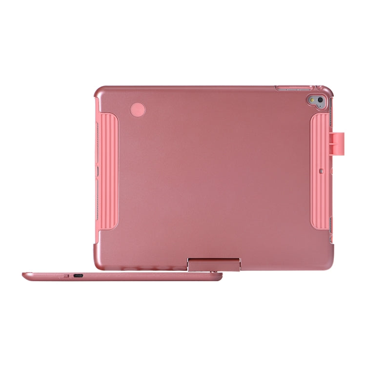 Q5 For iPad 2017 & 2018 / Pro 9.7 / Air 2 / Air Rotating Colorful Glowing Plastic Dot Bluetooth Keyboard