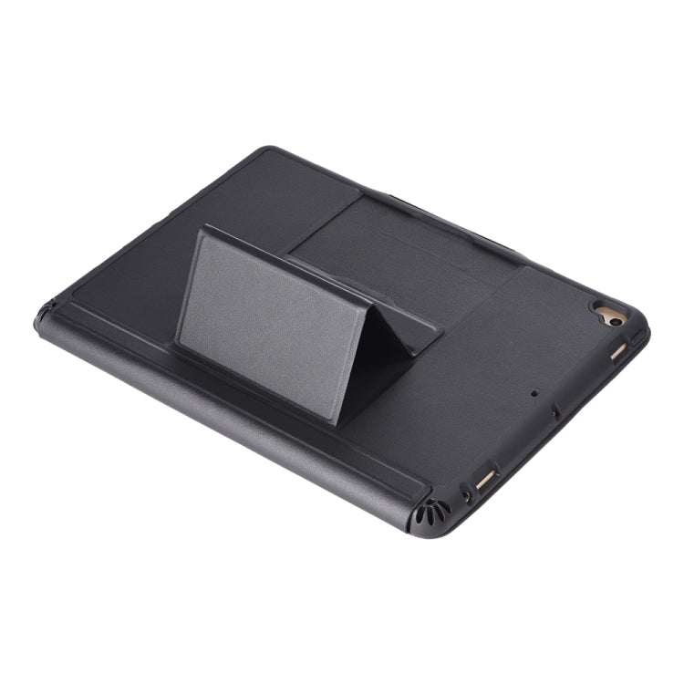 T-203 For iPad 2017 & 2018 / Pro 9.7 / Air 2 / Air Detachable Ultra-thin Bluetooth Keyboard Tablet Case with Holder & Pen Slot