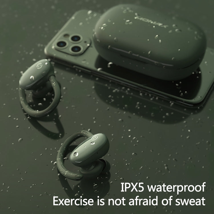 MOMAX BT3 JOYFIT Bluetooth 5.0 TWS Small Shell True Wireless Sports Bluetooth Earphone(Black)
