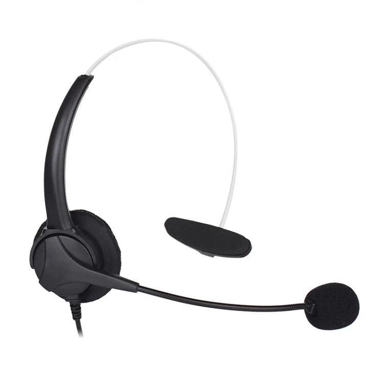 101U USB Interface Telephone Traffic Single-wire Wire-controlled Headset with 300-degree Rotatable Microphone