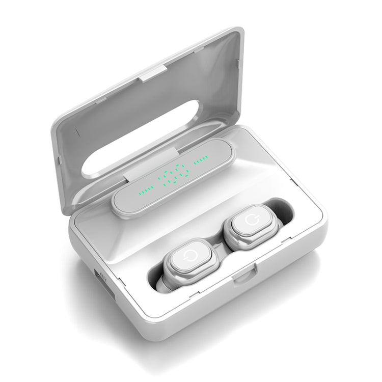 H60 LED Digital Display Stereo Bluetooth 5.0 Earphone with Charging Box