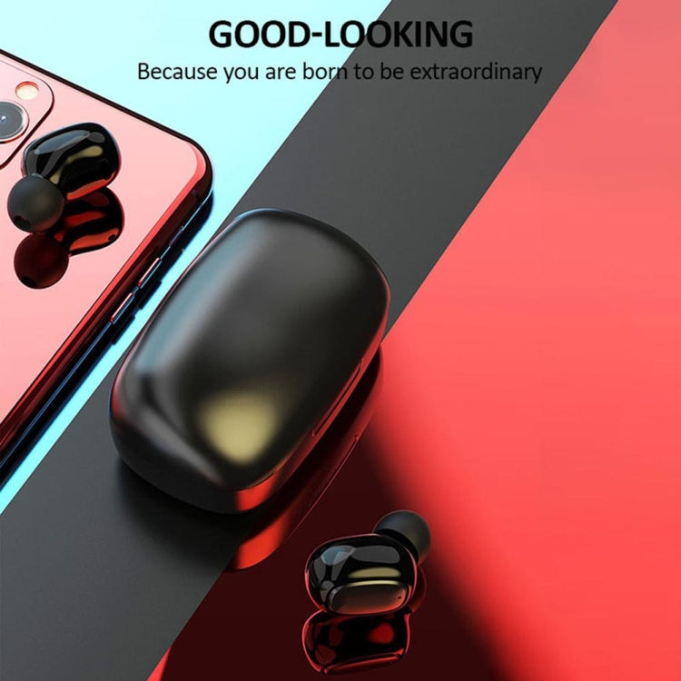 T10 TWS Bluetooth 5.0 Touch Wireless Bluetooth Earphone with Magnetic Attraction Charging Box & LED Display, Support Siri & HD Call