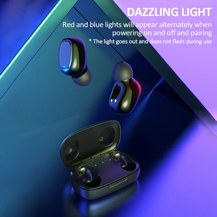 T10 TWS Bluetooth 5.0 Touch Wireless Bluetooth Earphone with Magnetic Attraction Charging Box & LED Display, Support Siri & HD Call