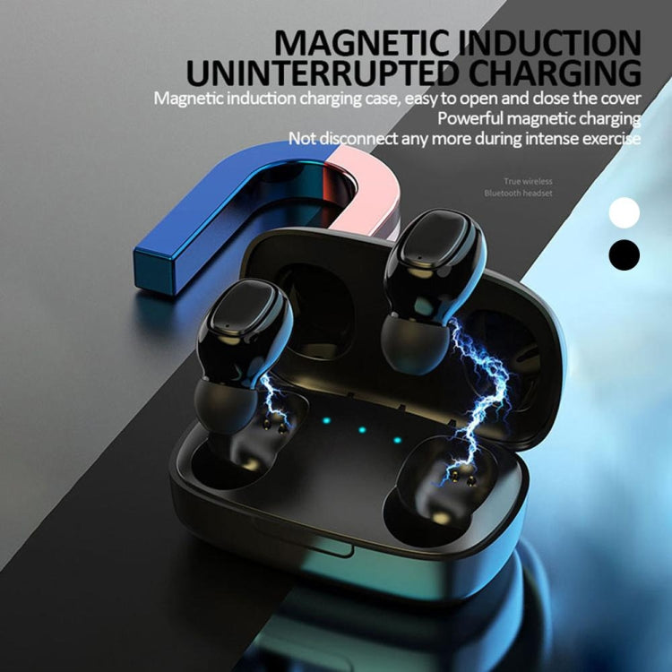T10 TWS Bluetooth 5.0 Touch Wireless Bluetooth Earphone with Magnetic Attraction Charging Box & LED Display, Support Siri & HD Call