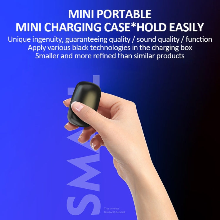 T10 TWS Bluetooth 5.0 Touch Wireless Bluetooth Earphone with Magnetic Attraction Charging Box & LED Display, Support Siri & HD Call