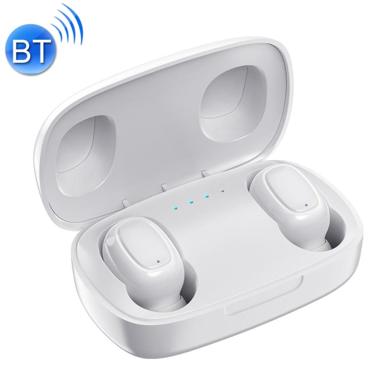 T10 TWS Bluetooth 5.0 Touch Wireless Bluetooth Earphone with Magnetic Attraction Charging Box & LED Display, Support Siri & HD Call