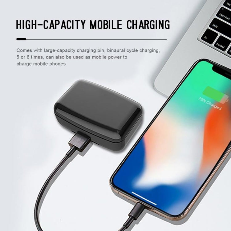 G5 Bluetooth 5.0 TWS Touch LED Digital Display Wireless Sports Bluetooth Earphone with Charging Box