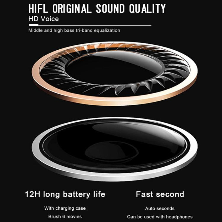 G5 Bluetooth 5.0 TWS Touch LED Digital Display Wireless Sports Bluetooth Earphone with Charging Box