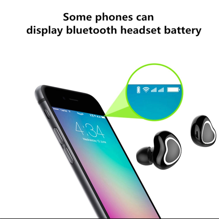 TWS-7 Plus Bluetooth 5.0 TWS Mini Binaural Invisible Wireless Sports Bluetooth Earphone with Charging Box