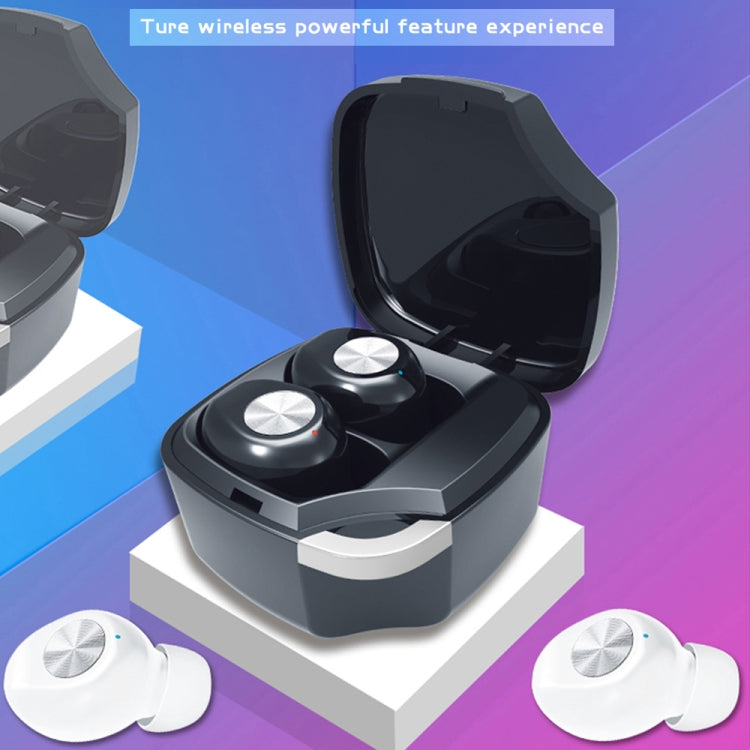TWS-A8 Bluetooth 5.0 Mini True Wireless Stereo Sports Bluetooth Earphone with Charging Box