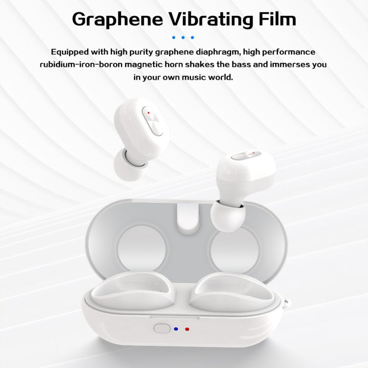 TWS-N9 Bluetooth 5.0 Mini Binaural True Wireless Stereo Sports Bluetooth Earphone with Charging Box